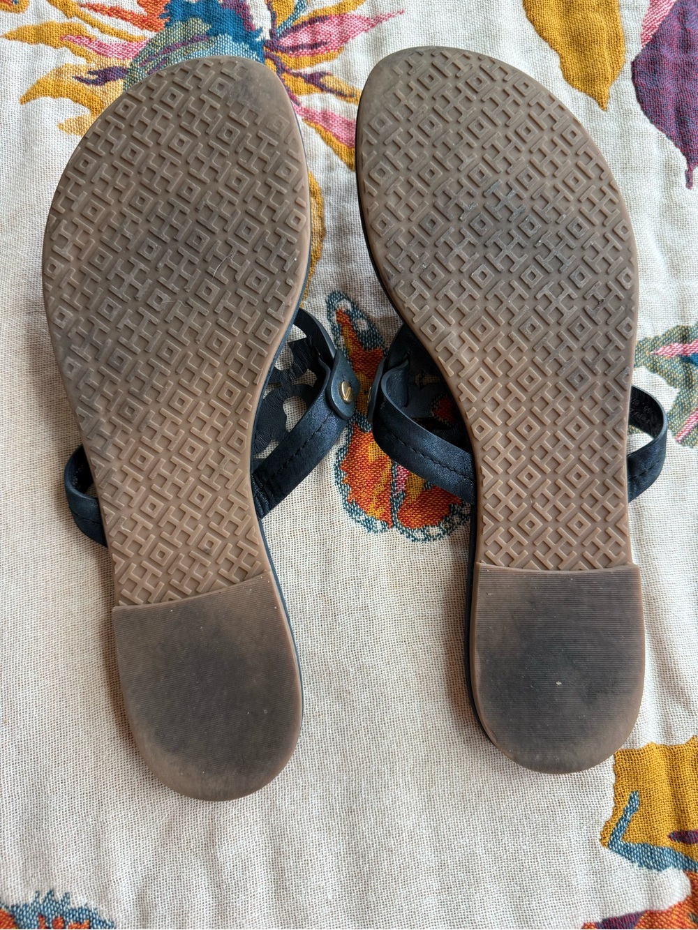 Tory Burch Miller Sandals in Metallic Blue - Picture 6 of 7